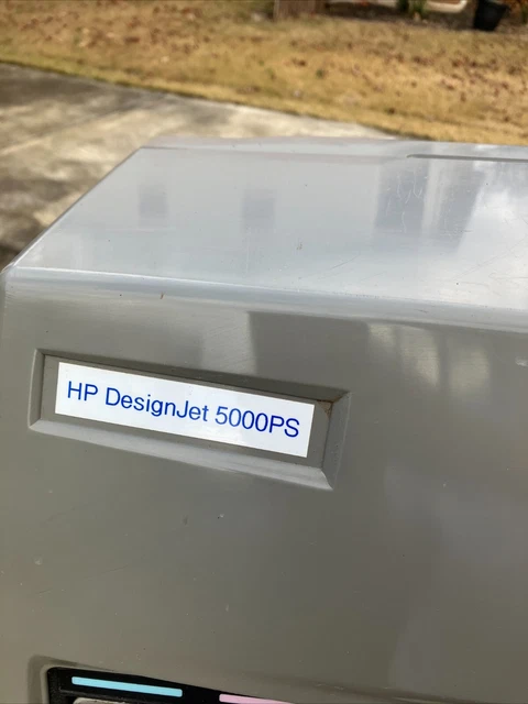 HP Plotter Jet DesignJet 5000PS- (ESAPP0401)- Repair Work Needed- So Cool- Super