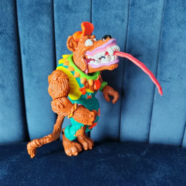 Vintage Toxic Crusaders Junkyard Dog Action Figure 1991 Troma Inc Playmates Toys