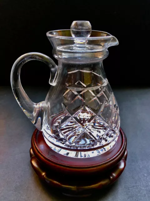 Stuart Crystal Small Lidded Jug - BEAU - in excellent condition