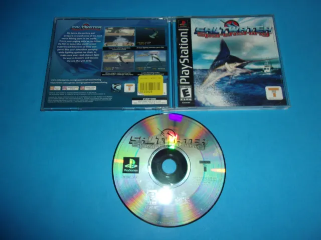 SALTWATER SPORTFISHING (SONY PlayStation 1, 2001) - PS1 - Complete in Box  Tested $7.99 - PicClick