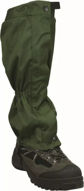 Walking Gators Gaytors Gaters Gaiters Waterproof Highlander Military Olive Green