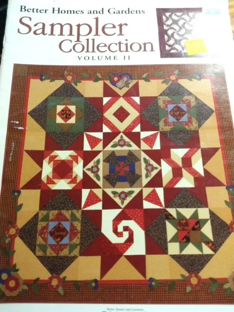 Better Homes And Gardens Creative Collection Sampler Collection Vol 2 Quilt Book