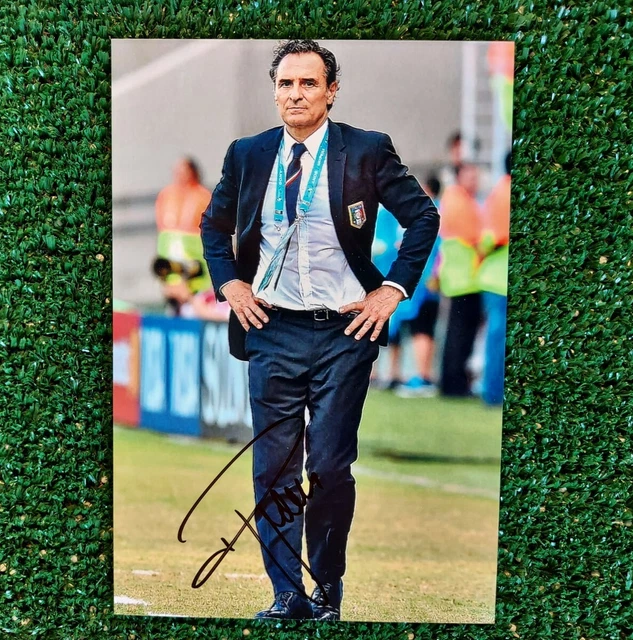 Photo Autographiée Roberto Mancini - Dédicacée, Objet De Collection Football