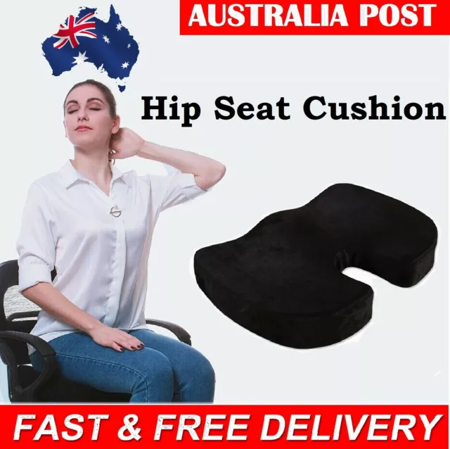 Coccyx Orthopedic Memory Foam Car Seat Cushion Back Suppor Pillow Pain Relief AU