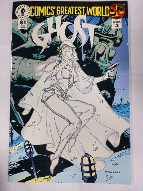 GHOST: COMICS GREATEST WORLD Week 3 1993 DARK HORSE 1ST APPEARANCE! ADAM HUGHES