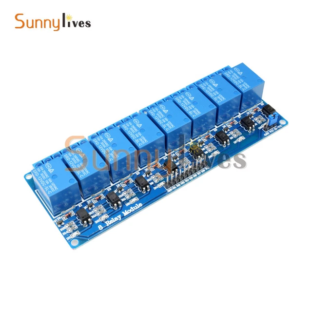 12V 8 CHANNEL Relay Module w/ Optocoupler for Arduino UNO 2560 1280 ARM ...