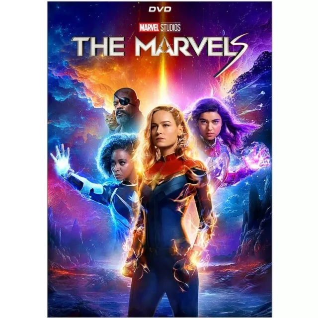 The Marvels /2023 Movie DVD With Slipcover Artwork Free Shipping Region Free‼️