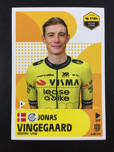 FIGURINE STICKERS PANINI Tour de France 2025 - Sepp KUSS (Visma Lease a