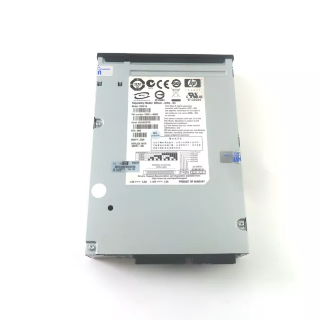 HP StorageWorks Ultrium 1760 LTO-4 800GB/1.6TB Internal SCSI Tape Drive