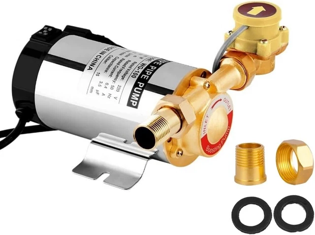 Pompa Booster Acqua DC 24V 150W - Automatica Per Casa, Cucina, Con Regolazione 3 Velocità - Foto 6