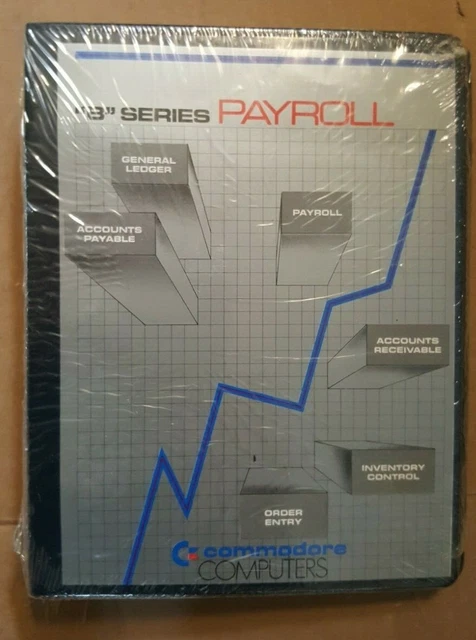 ULTRA RARE NOS Commodore B-Series PAYROLL Software -SEALED ULTRA RARE NOS Commodore B-Series PAYROLL Software -SEALED