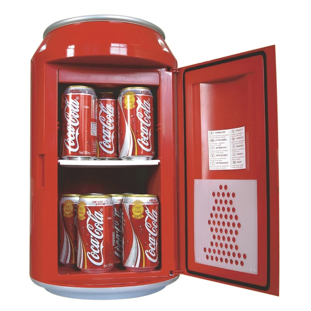 Coca Cola Refrigerator Small Coke Fridge Mini Compact Machine Countertop Cooler Coca Cola Refrigerator Small Coke Fridge Mini Compact Machine Countertop Cooler
