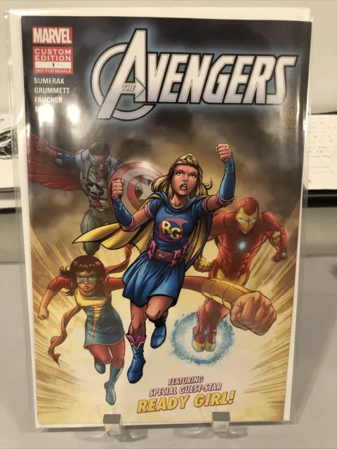 The Avengers #1 Custom Edition 1st App Of The Ready Girl Dec 2019 NM+ CGC Ready