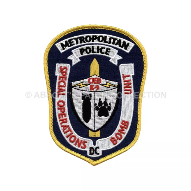DC, Metropolitan Police Department Special Operations Bomb Unit Patch
