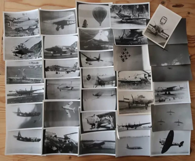 (333) Lot n°31 plus de 30 photos aviation militaire et civile 9 x 13 cm environ.