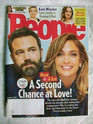 PEOPLE Magazine August 2 2021 J Lopez Ben Affleck Kate Winslet Miranda McKeon