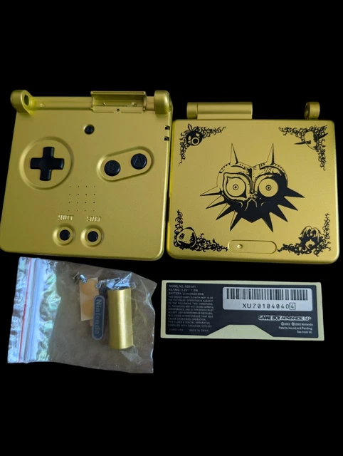 *NINTENDO ZELDA MAJORAS Mask Shell Game Boy Advance SP Replacement ...