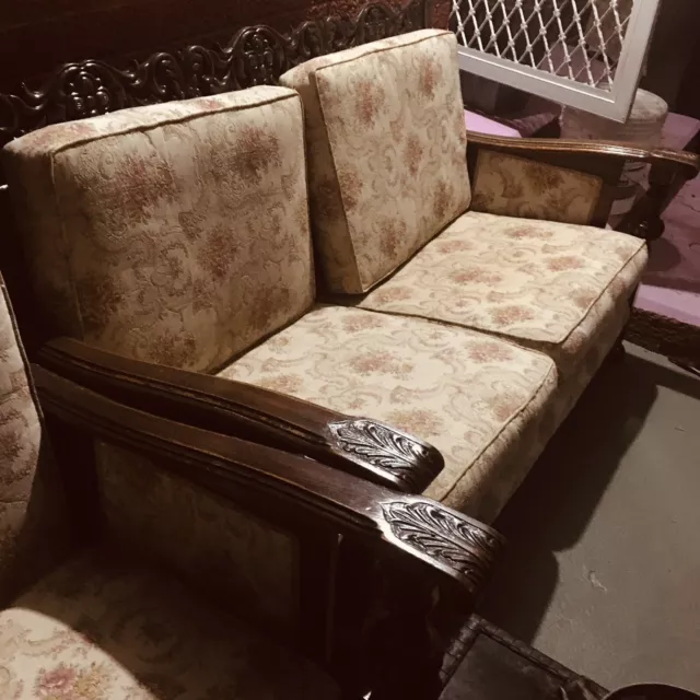 used fabric lounge suites