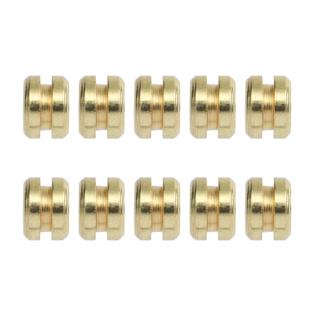 10pcs Akustische Gitarre Brücke Sattel Gitarre Pegs