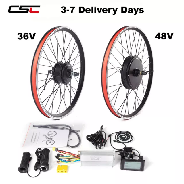 CSC 36V 250W 350W 48V 1000W 1500W 26 27.5 29 700C Hub Motor