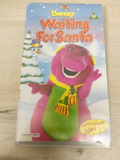 BARNEY'S WAITING FOR Santa Vhs Video EUR 11,63 - PicClick IT