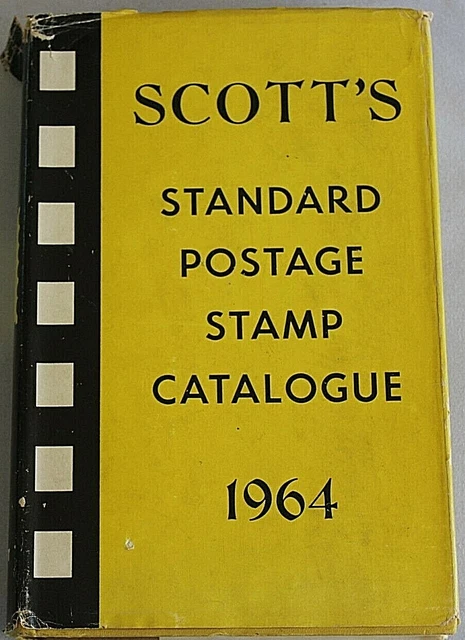 SCOTTS STANDARD POSTAGE Stamp Catalogue 1968 HB 849pp