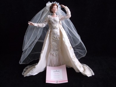 Ashton-Drake Forever Starts Today Collection "Caroline" porcelain doll with COA