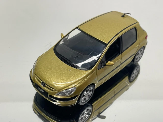 Norev 1:43 Peugeot 307 Restylée 5 Portes Jaune – Miniature Collection