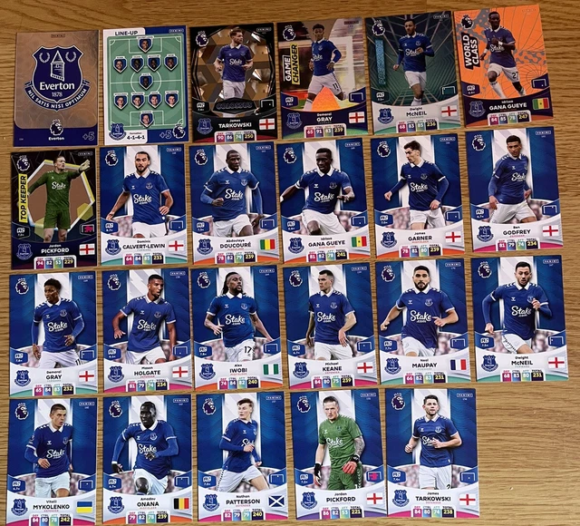 ADRENALYN XL PREMIER League 2023 2024 23 24 Burnley Team Cards X 23 £4.