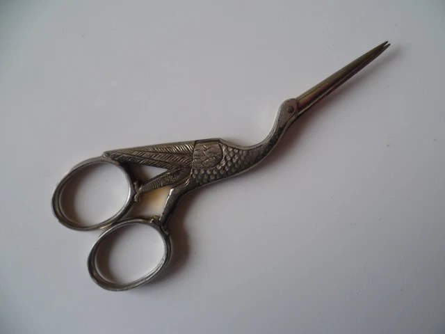 Anciens Ciseaux De Couturière - Haute Qualité 10cm - Neufs