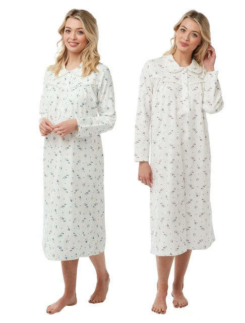 Flannelette nightdresses sales