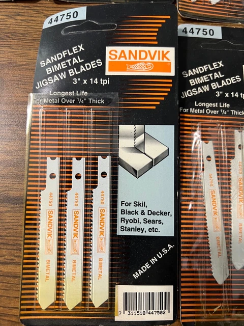 Sandvik Jigsaw Blade