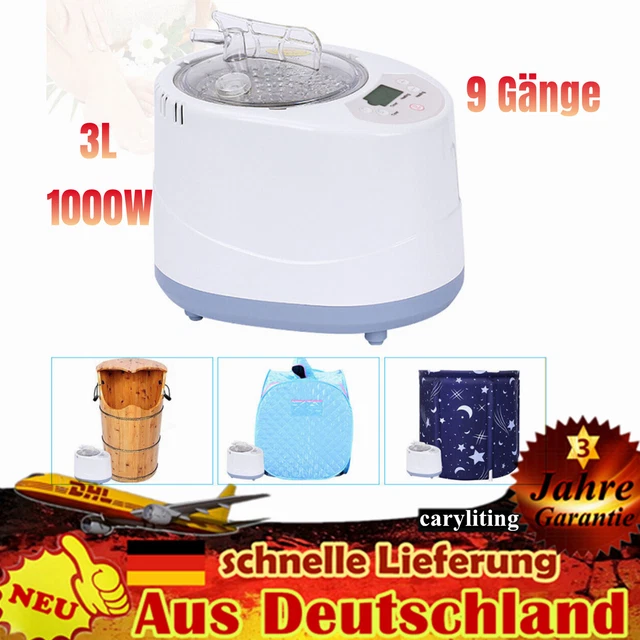 Máquina de inyección de gas 3L generador de vapor aparato de vapor Home Sauna SPA generador de vapor