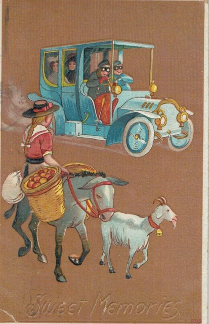 Carte Postale Bébé - Confiserie Souvenirs Petit Format - Relief - - Neuve 1911