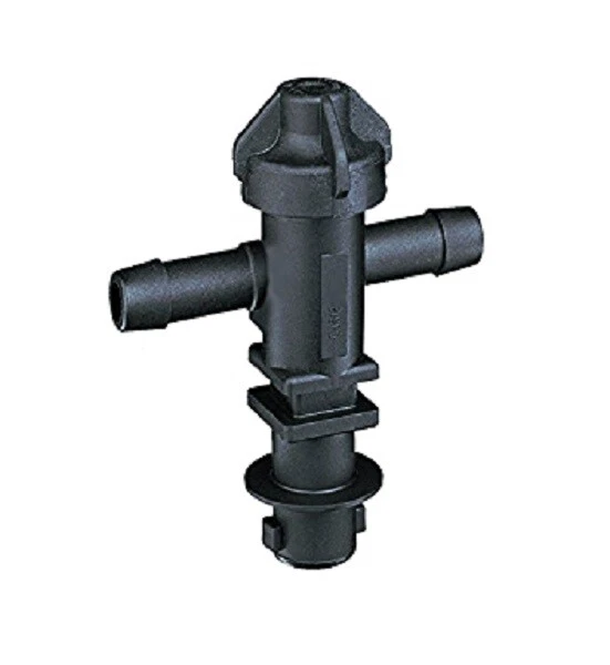10 of Diaphragm Check Valve Quick Nozzle Body Double Hose Shank For 3/4" ID Hose