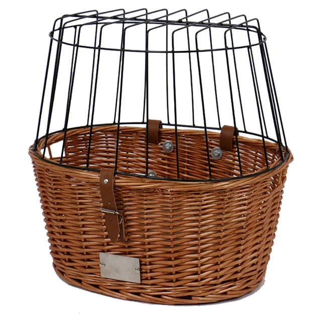 Duvo + Cesta de Mimbre con Almohada Provenza para Perros, Nuevo