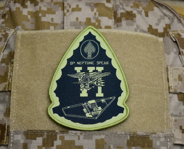 thumbnail image 2 of SEAL Team 6 NSWDG Replica Patches – Blue Squadron Assault Team & 3D Mini Crusader – Set Of 2 2 of 5