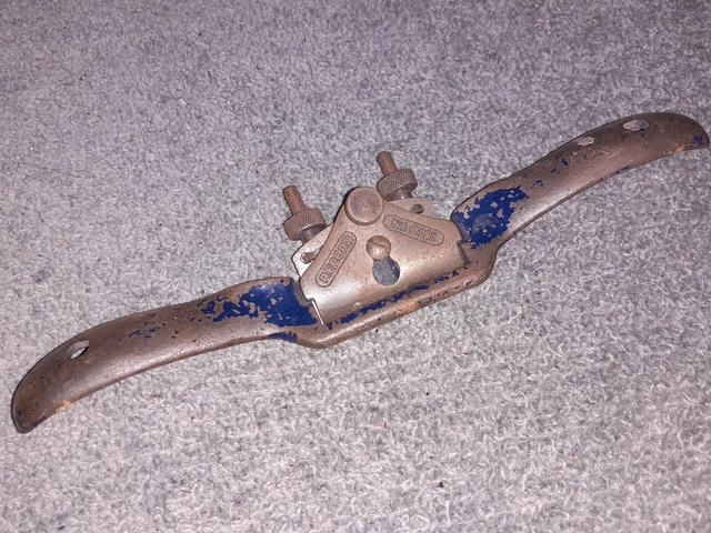 Vintage RECORD  No  0151 Spokeshave flat base spoke shave