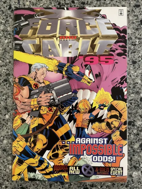 X-FORCE and CABLE Annual ‘95 VF (Marvel 1995) Giant Size