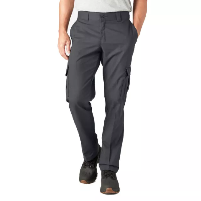 Dickies Homme Flexible Standard Cargo Gris Anthracite Pantalon Vêtements Ska