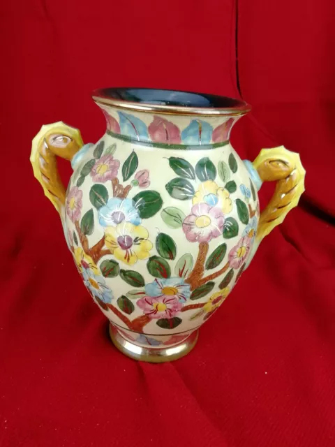 Vase en Céramique de Monaco signé Cerart  . Ancien ... Vallauris