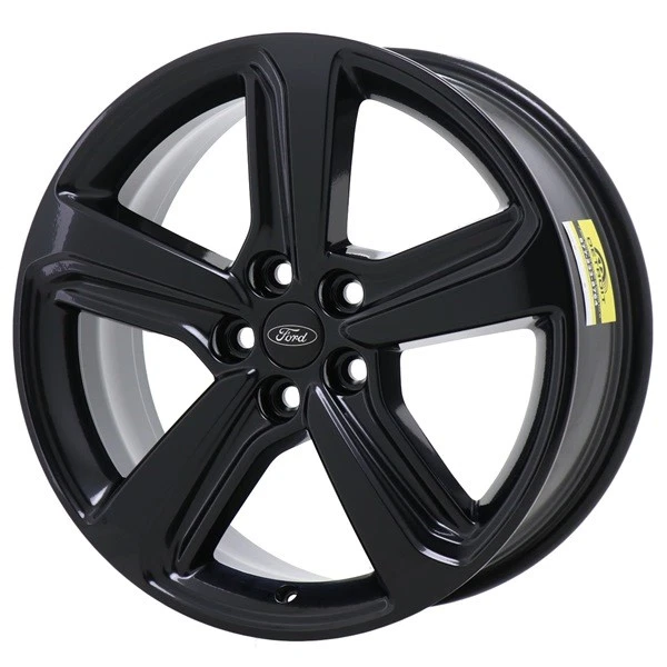 18& FORD EDGE Wheel Rim Factory OEM 10193 2019-2024 Gloss Black $542.90 ...