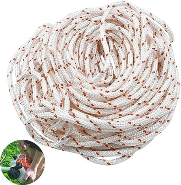 Corda Di Avviamento Per Tosaerba, Motosega, Soffiatore - Lunghezza 2m, Diametro 3.0mm | Nylon Resistente - Foto 8