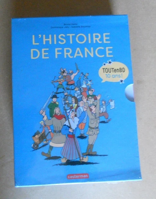 L'HISTOIRE DE FRANCE tout en BD COFFRET 2021 CASTERMAN EUR 69,00 ...