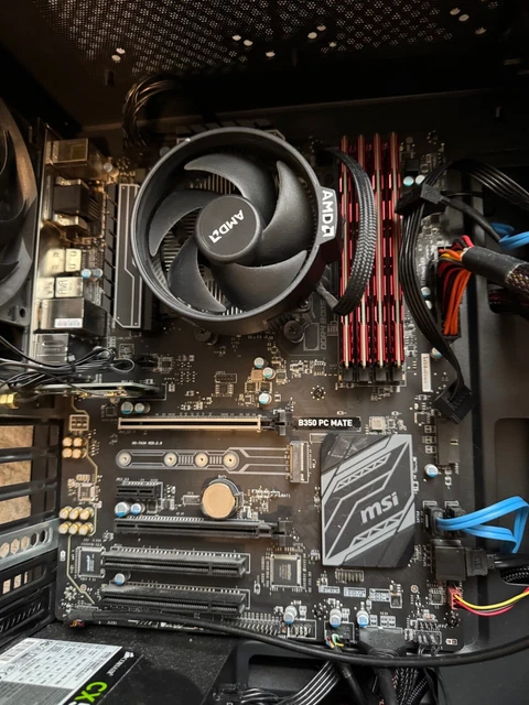 CPU + MOTHERBOARD + RAM Combo | AMD Ryzen 7 1700, MSI B350 PC Mate, 16 ...