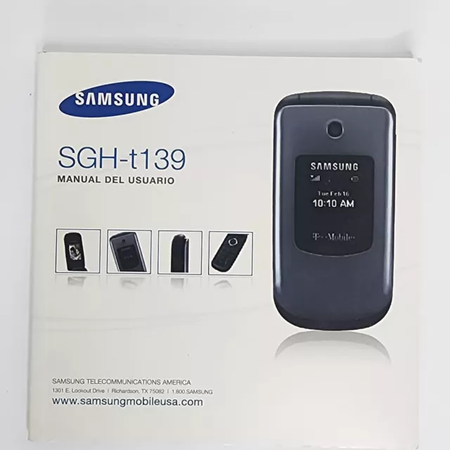 Samsung SGH-T139 Cellular Spanish User Manual/Manual de usuario:Envía Rápido