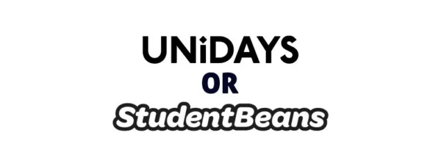 Unidays or StudentBeans discounts