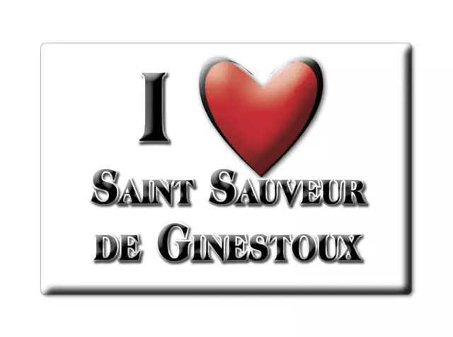 Saint Sauveur De Ginestoux, Lozère, Occitanie - Magnet