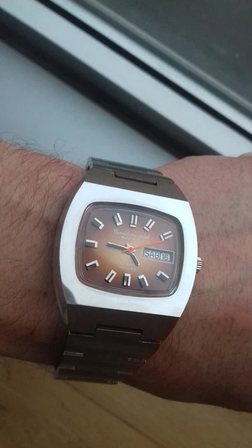 Montre Cliper Compressor 4 Atmos Automatique Vintage Des Années 70 - Suisse, Neuve Sans étiquette
