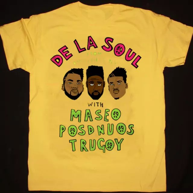 RARE DE LA Soul band Member Funny Shirt For Fan Yellow All Size Shirt ...